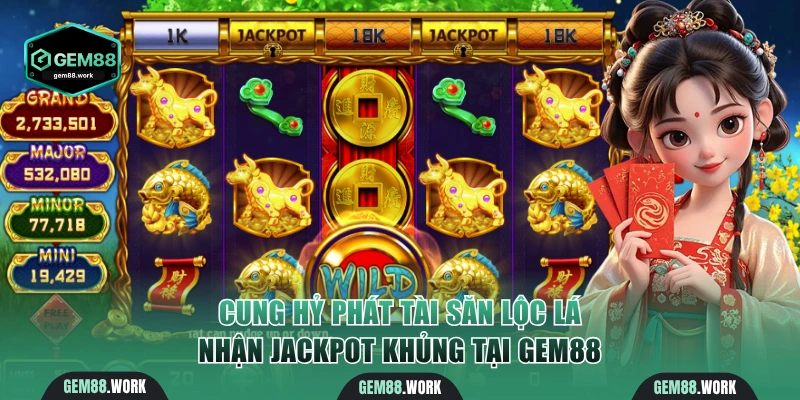 Cung Hỷ Phát Tài Săn Lộc Lá Nhận Jackpot Khủng Tại Gem88 Cung Hỷ Phát Tài